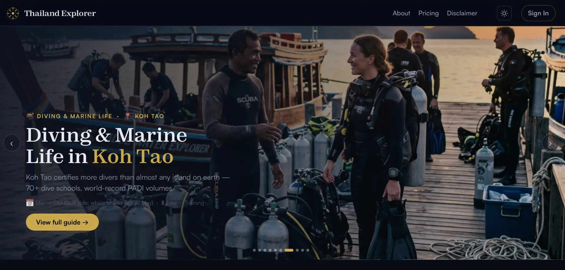 Thailand Explorer destination experience